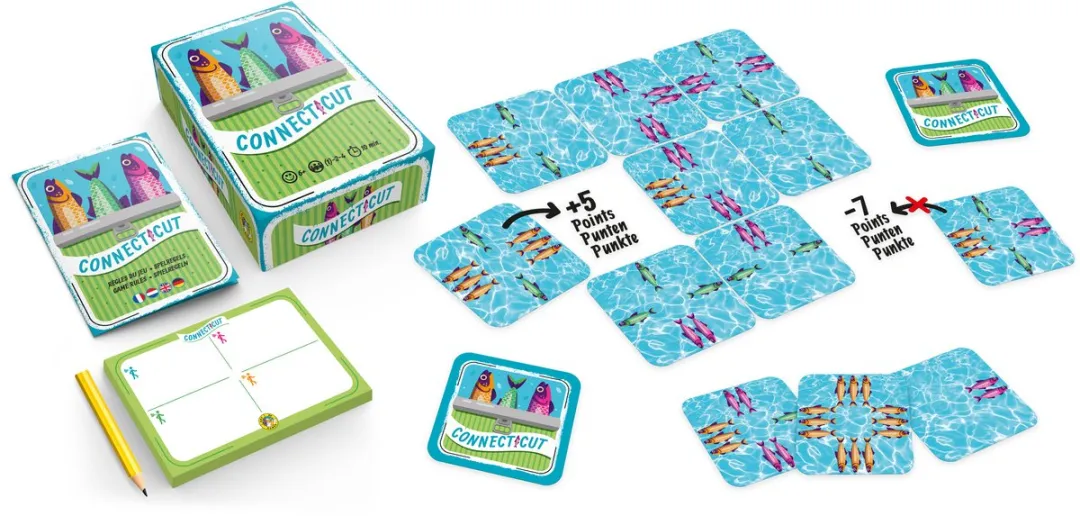 Geronimo Games CONNECTICUT Kaartspel - 2 tot 4 spelers