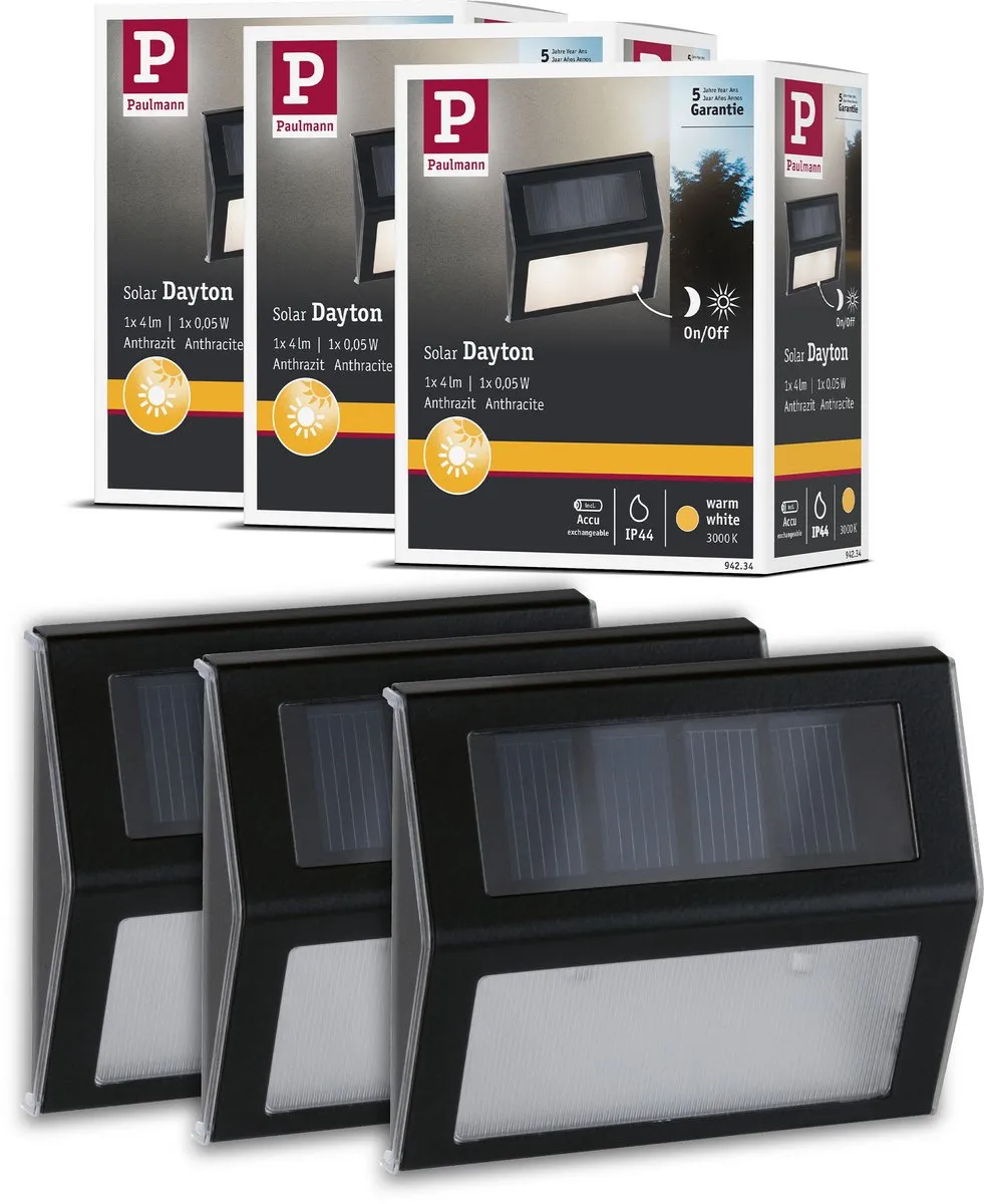 Paulmann Solar LED Traplamp Dayton