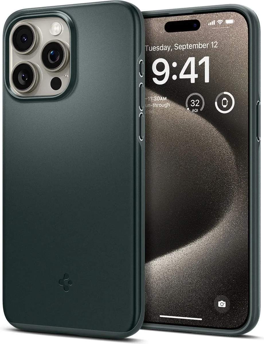 Spigen Thin Fit Hoesje ACS06548 - Groen