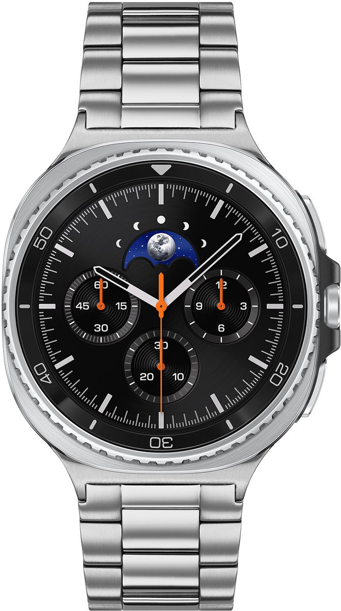 Samsung Special Edition Galaxy Watch 8 CLASSIC Zwart/Zilverkl Staal 46mm