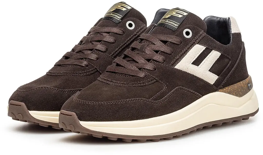 Floris van Bommel Sneakers - Bruin - afbeelding 3 van 5