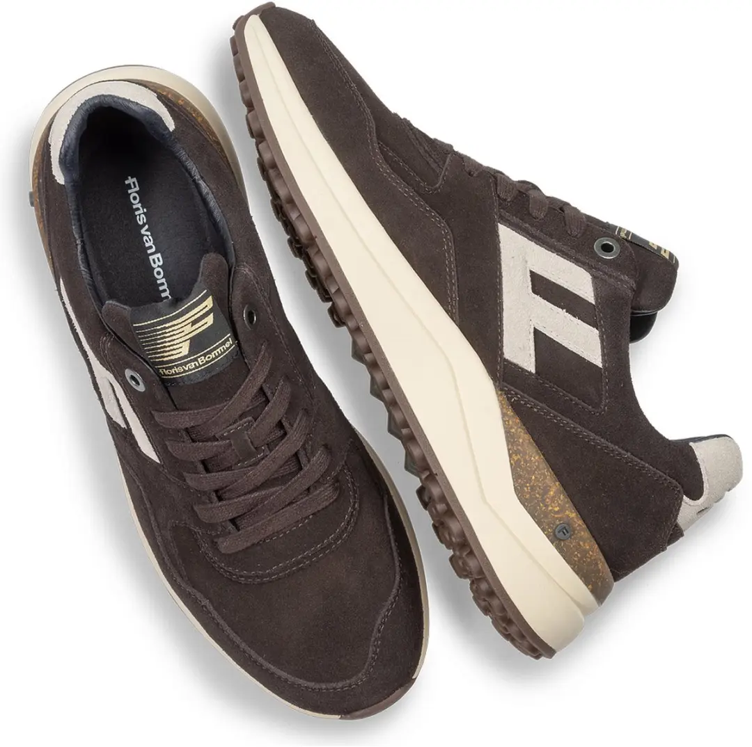 Floris van Bommel Sneakers - Bruin - afbeelding 2 van 5