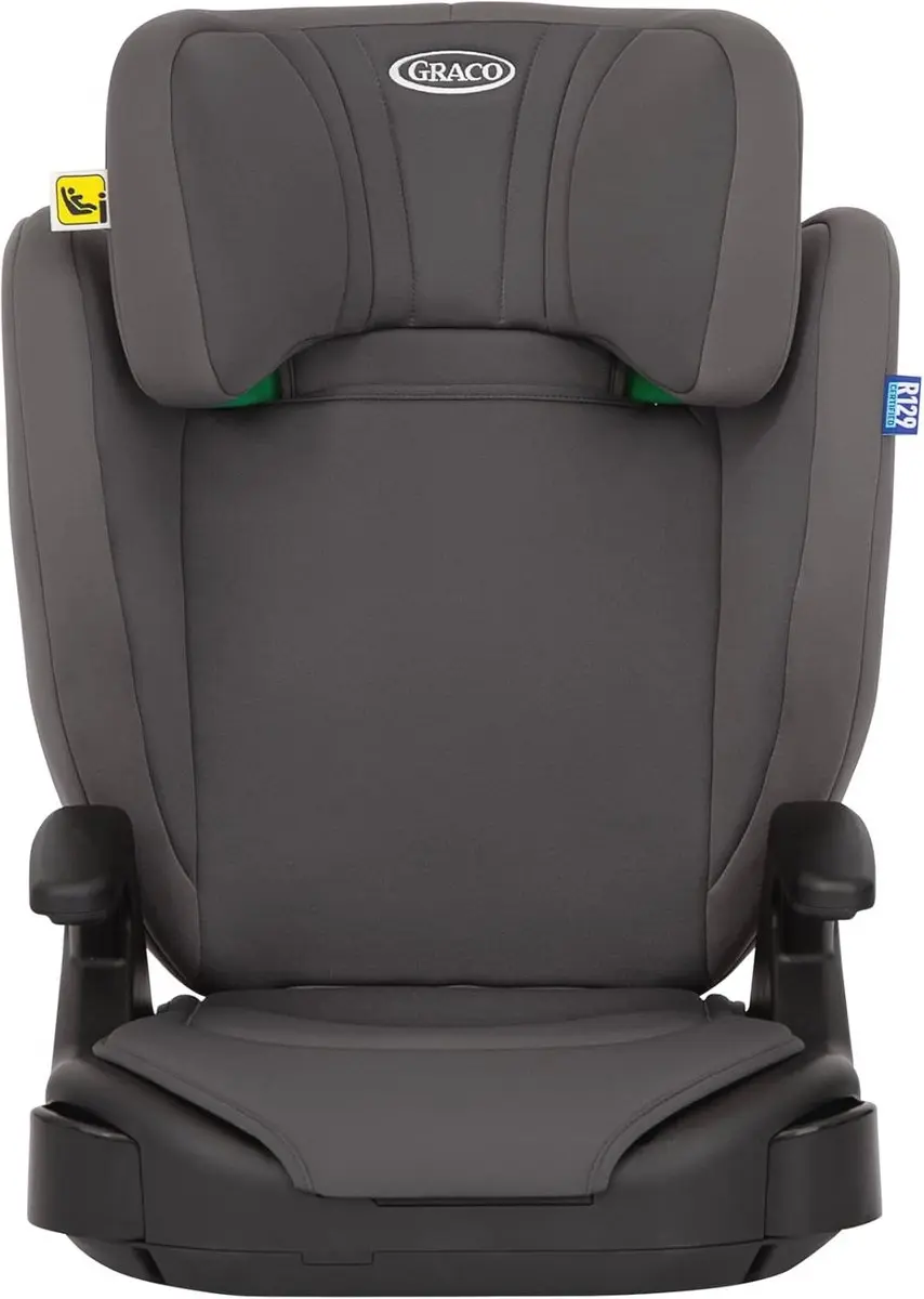 Kinderzitverhoging met rugleuning voor oudere kinderen, 100 tot 150 cm (3,5-12 j