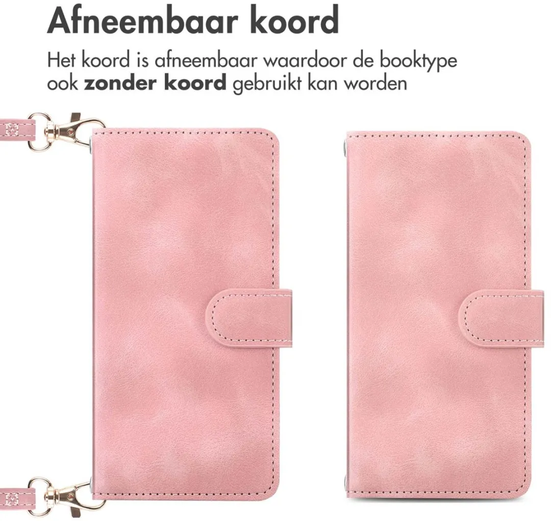 Imoshion Bookcase Hoesje Samsung Galaxy S25 FE - Roze
