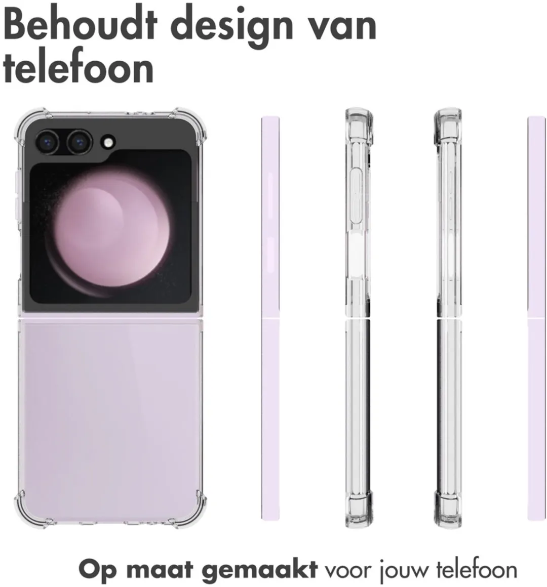 Imoshion Hoesje Samsung Galaxy Z Flip 7 FE - Transparant