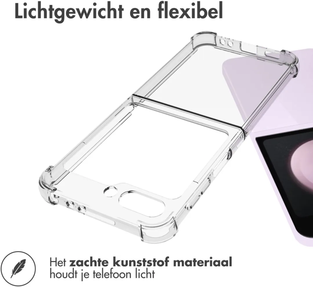 Imoshion Hoesje Samsung Galaxy Z Flip 7 FE - Transparant