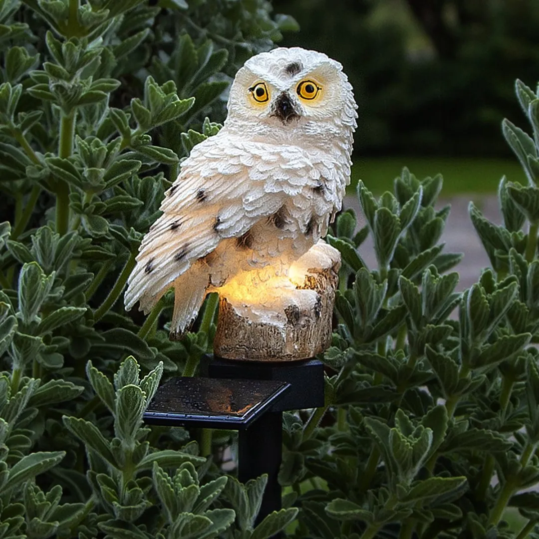 Star Trading Solar Path Light Uil - Zilver