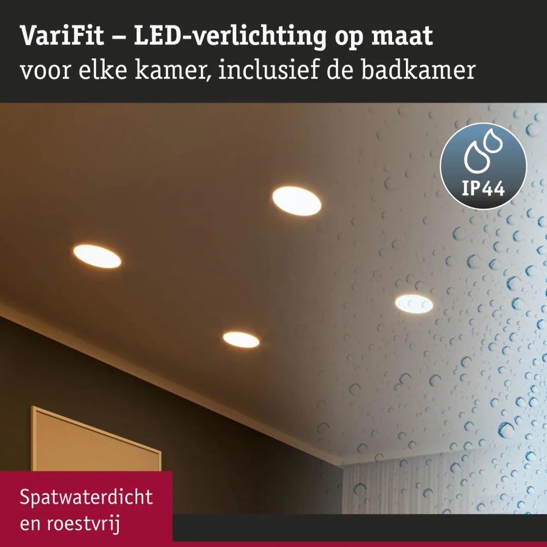 Paulmann VariFit Areo LED-inbouwpaneel 13W 1200lm - Wit mat