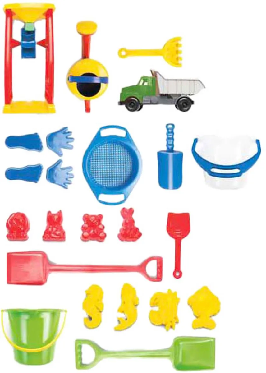 Dantoy Zandspeelset 38-delig Multicolor