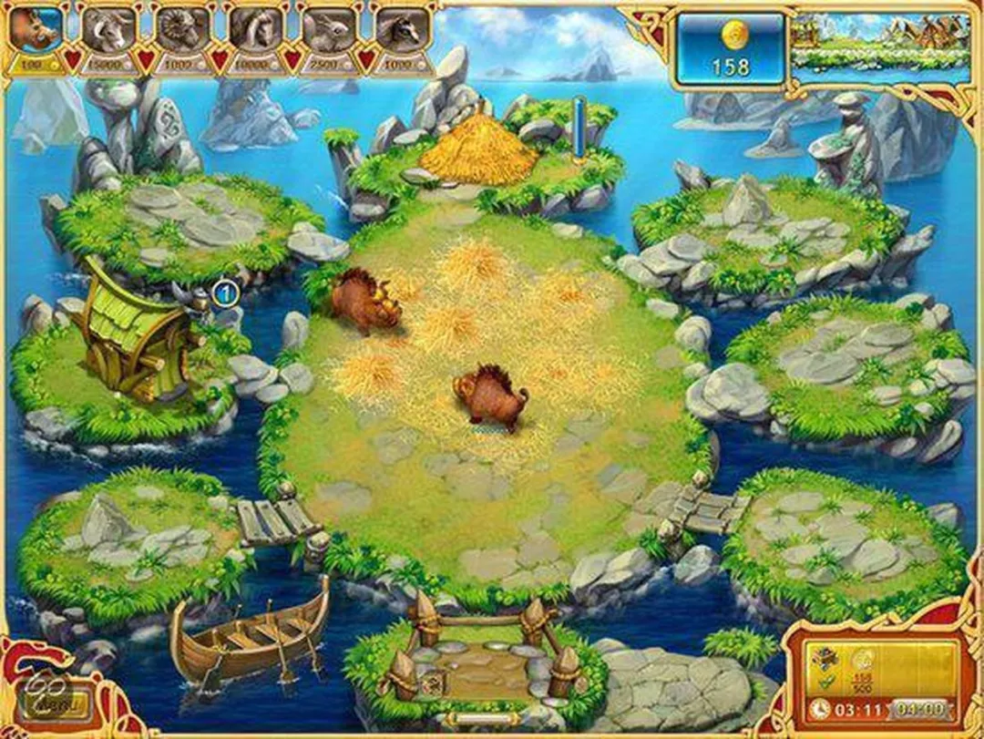 Denda Games Farm Frenzy Viking Heroes