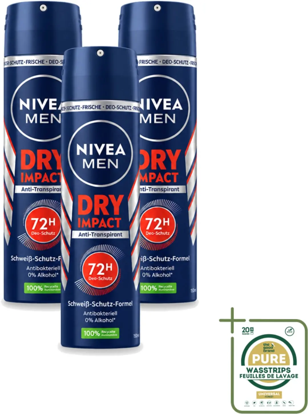 3 x Nivea