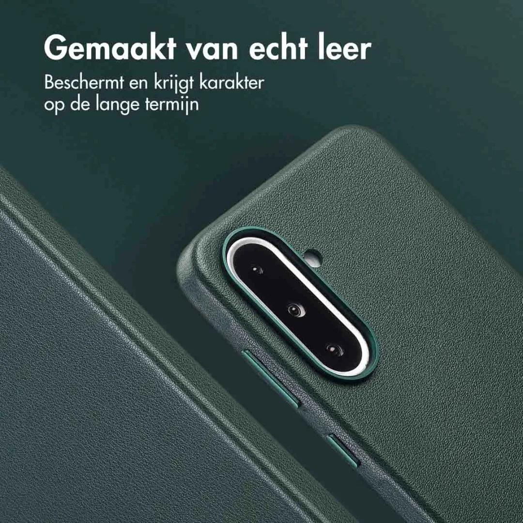 Accezz Hoesje Samsung Galaxy A36/A56 - Magnetische Ring - Cedar Green