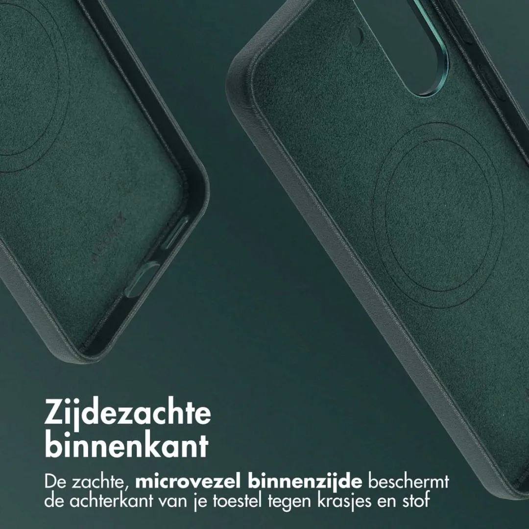 Accezz Hoesje Samsung Galaxy A36/A56 - Magnetische Ring - Cedar Green