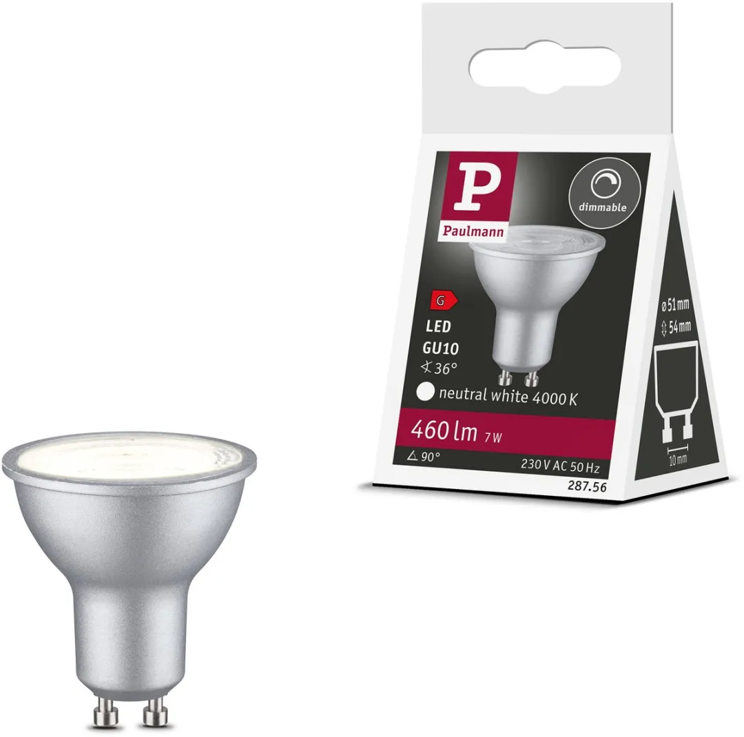 Paulmann Standaard LED Spot GU10 7W