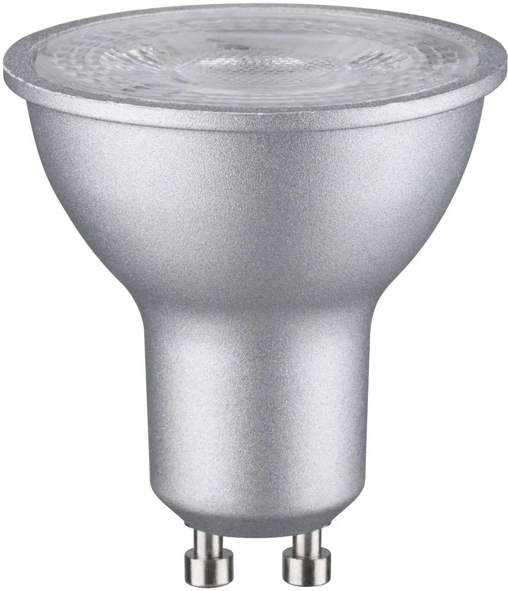 Paulmann Standaard LED Spot GU10 7W - 460lm - 4000K - Mat Chroom
