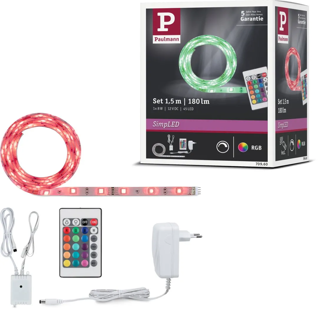 Paulmann SimpLED LED Strip RGB 1,5m