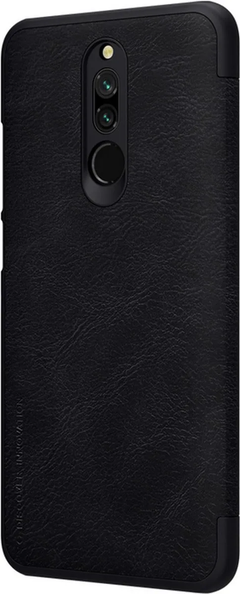 Nillkin Qin PU Leather Book Case Xiaomi Redmi 8 - Zwart - afbeelding 3 van 4