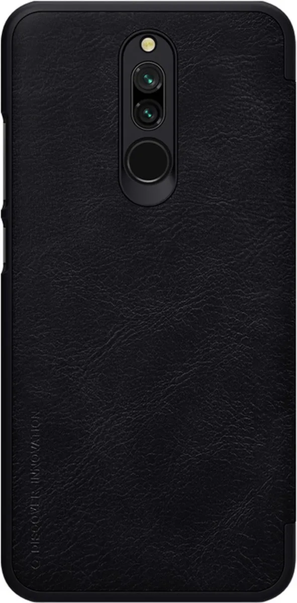 Nillkin Qin PU Leather Book Case Xiaomi Redmi 8 - Zwart - afbeelding 2 van 4