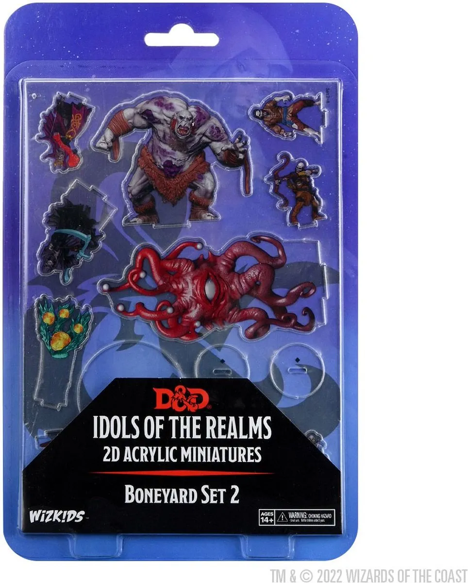 Wizkids D&D Idols of the Realms 2D Boneyard Set