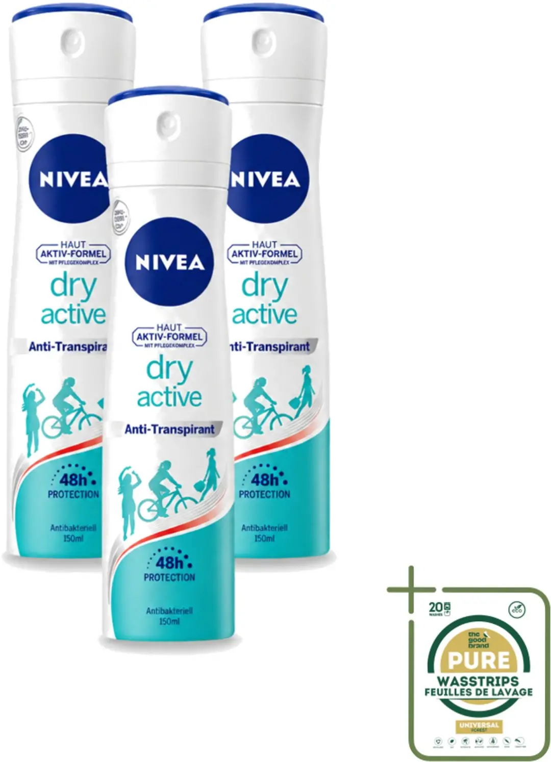 3 x Nivea