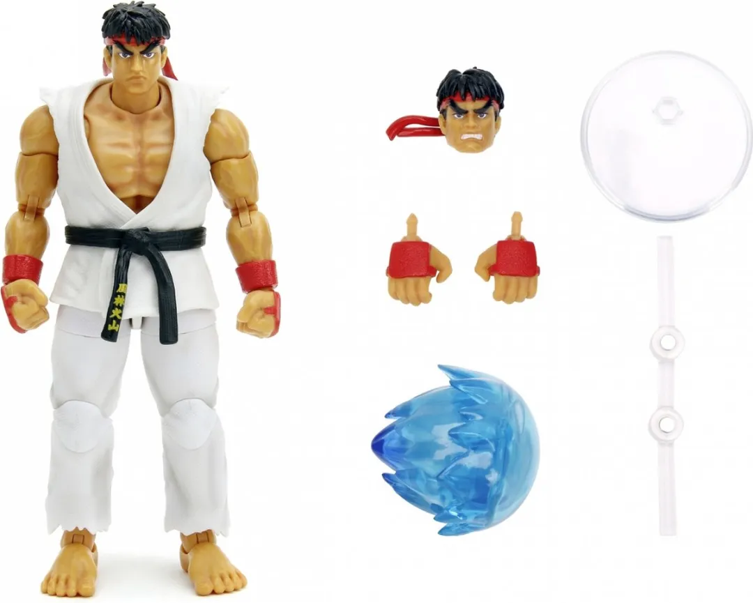 Jada Toys Street Fighter II Ryu 6