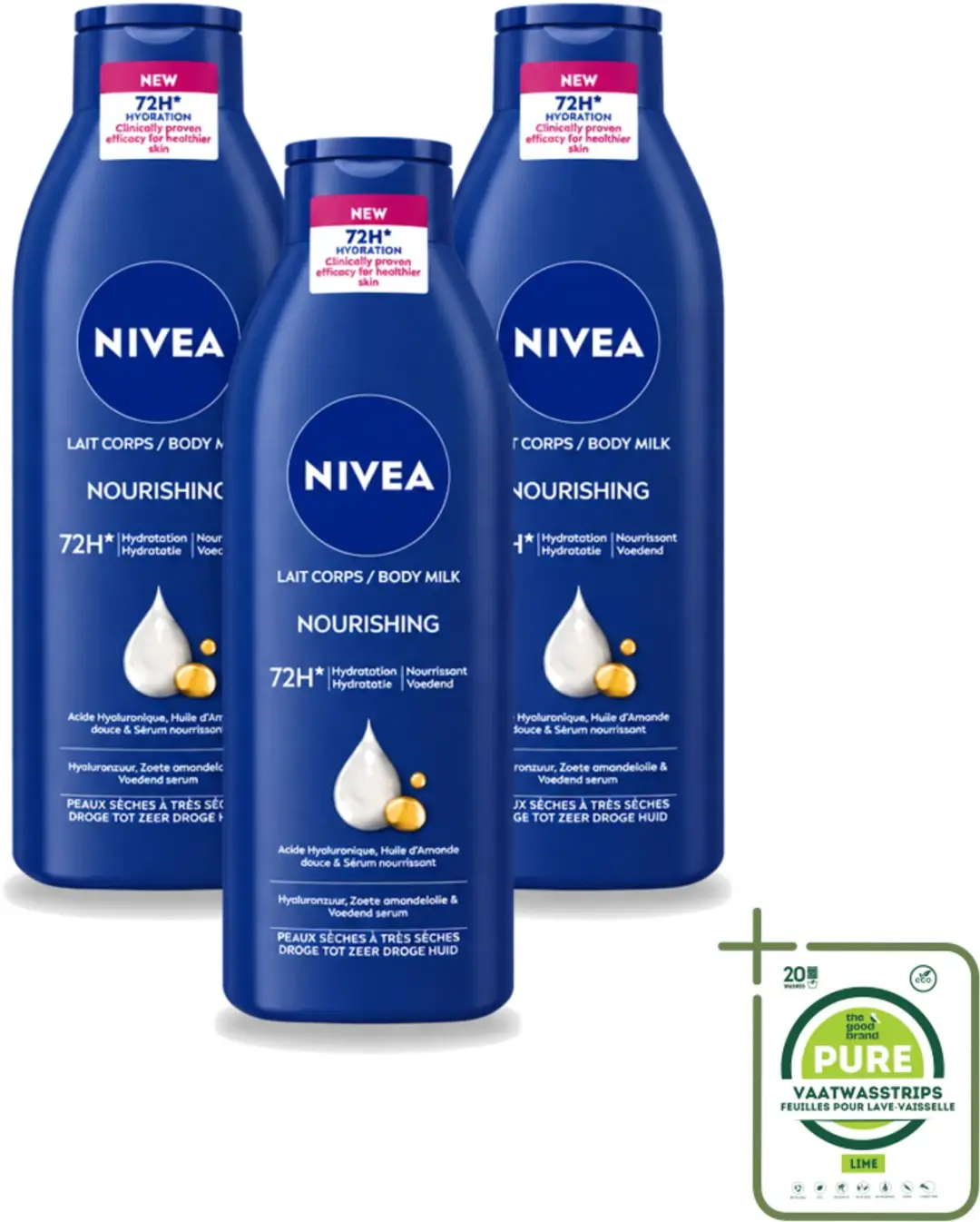 3 x Nivea