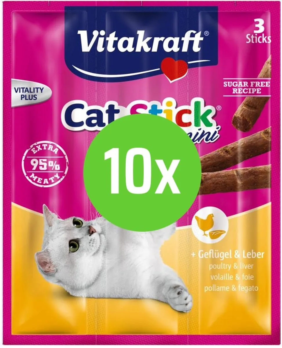 Vitakraft Catstick Mini Gevogelte/Lever