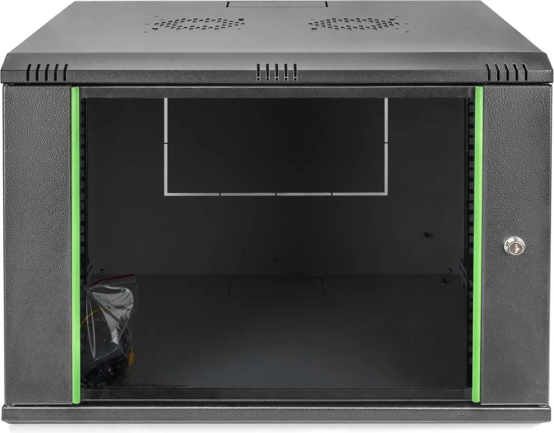 Digitus DN-19 09-U-EC-SW Wandrek 600x450mm - Zwart - afbeelding 6 van 6