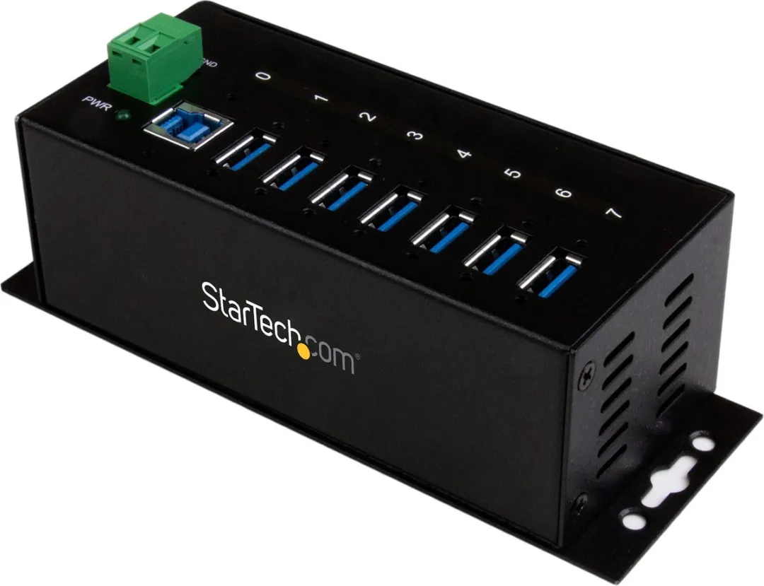 Startech ST7300USBME 7-Port USB Hub - Zwart
