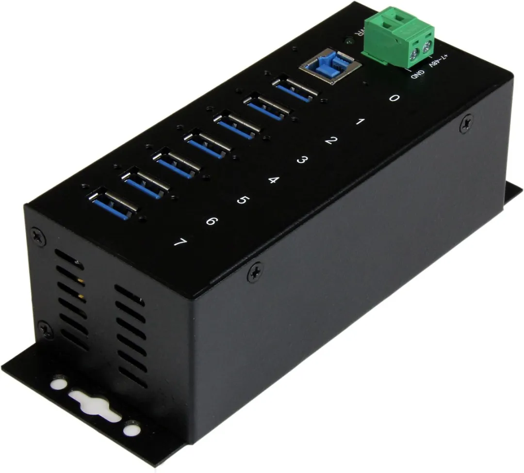 Startech ST7300USBME 7-Port USB Hub - Zwart