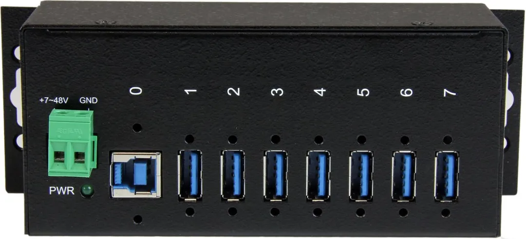 Startech ST7300USBME 7-Port USB Hub - Zwart
