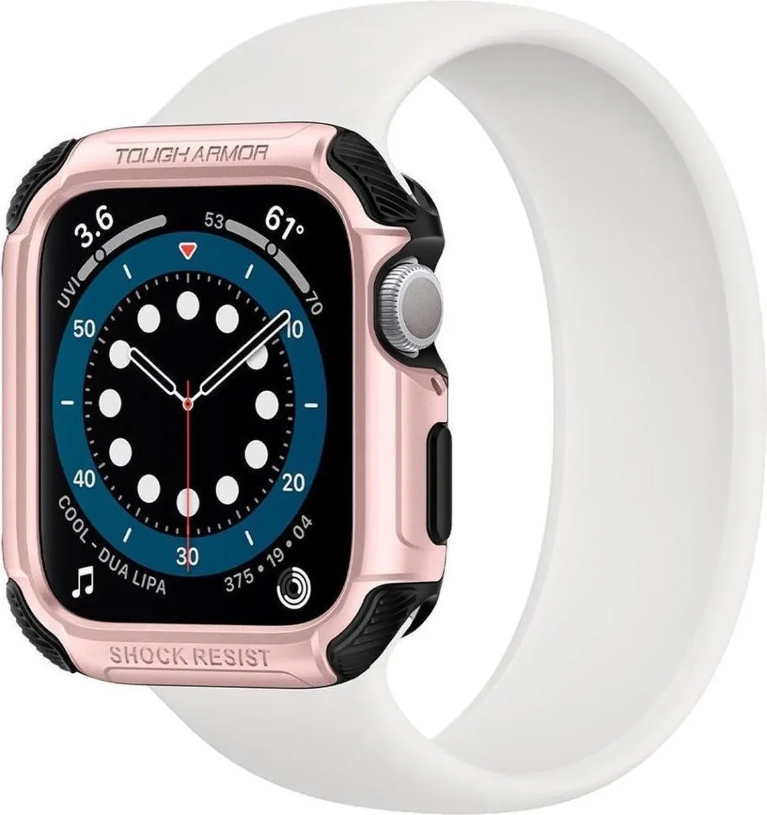 Spigen Tough Armor Hoes Apple Watch 44mm - Roségoud