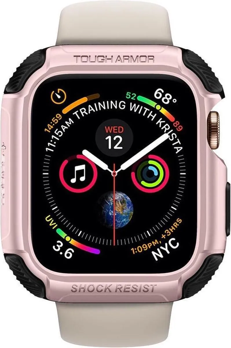 Spigen Tough Armor Hoes Apple Watch 44mm - Roségoud