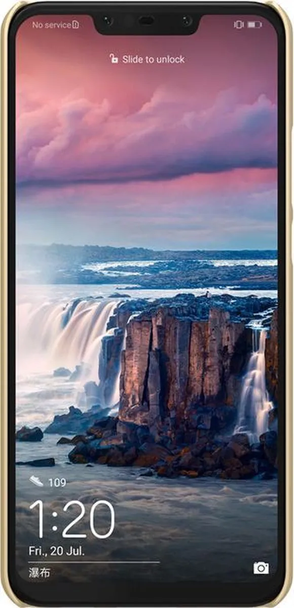Nillkin Frosted Shield HardCase Huawei P Smart Plus - Goud - afbeelding 2 van 4