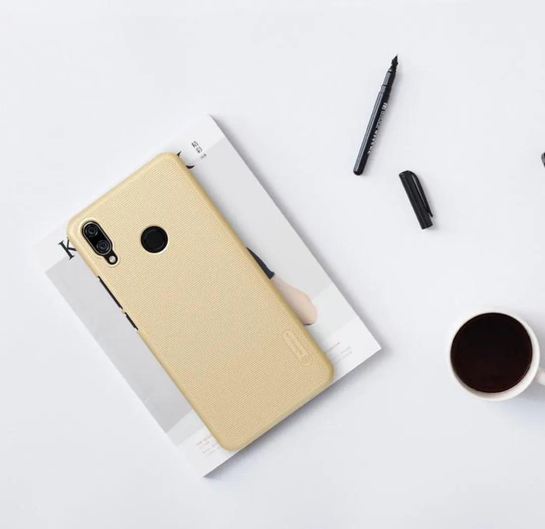 Nillkin Frosted Shield HardCase Huawei P Smart Plus - Goud - afbeelding 4 van 4
