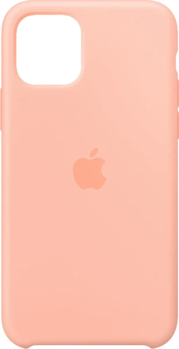 Apple iPhone 11 Pro Siliconen Hoesje Grapefruit Oranje