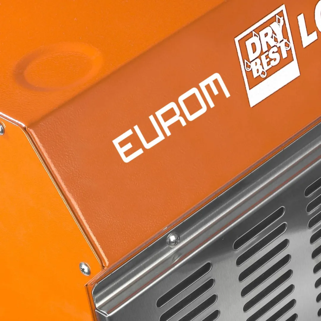 Eurom LO20 Luchtontvochtiger 360W - 260 m³/h - Vloermodel - Oranje