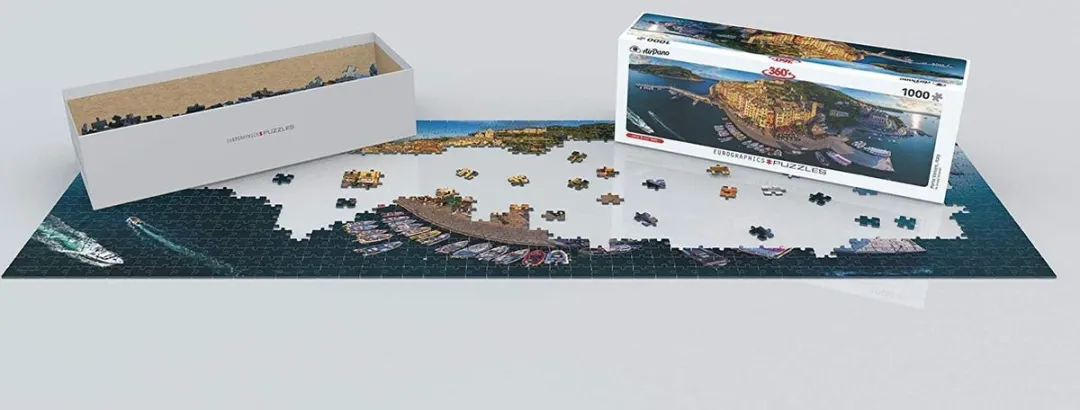 Eurographics Italië Porto Venere Puzzle 1000 Stuks - Meerkleurig