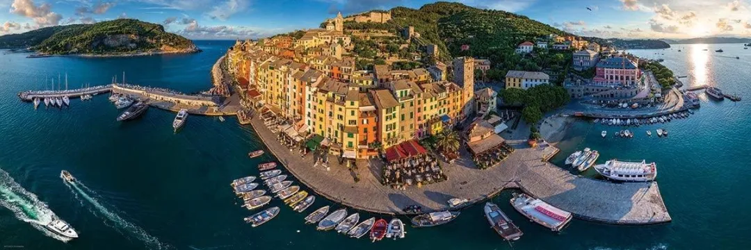 Eurographics Italië Porto Venere Puzzle 1000 Stuks - Meerkleurig