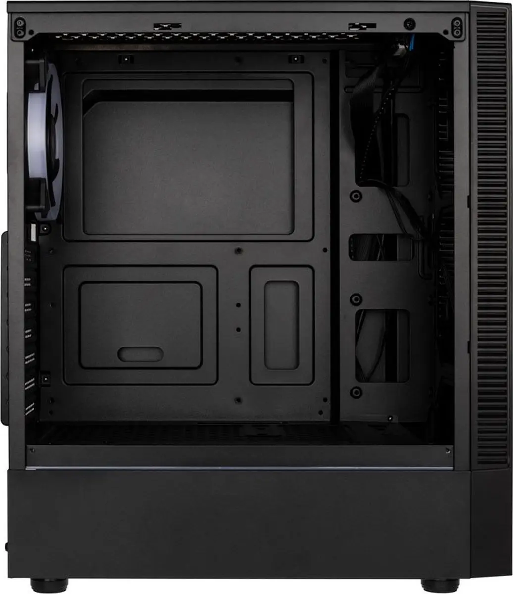 Kolink INSPIRE K9 Midi-tower Behuizing - Zwart - afbeelding 5 van 6
