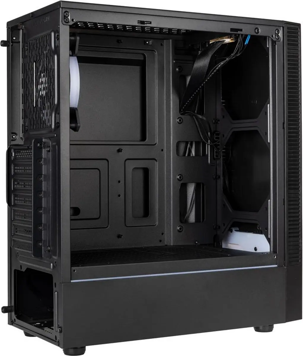 Kolink INSPIRE K9 Midi-tower Behuizing - Zwart - afbeelding 3 van 6