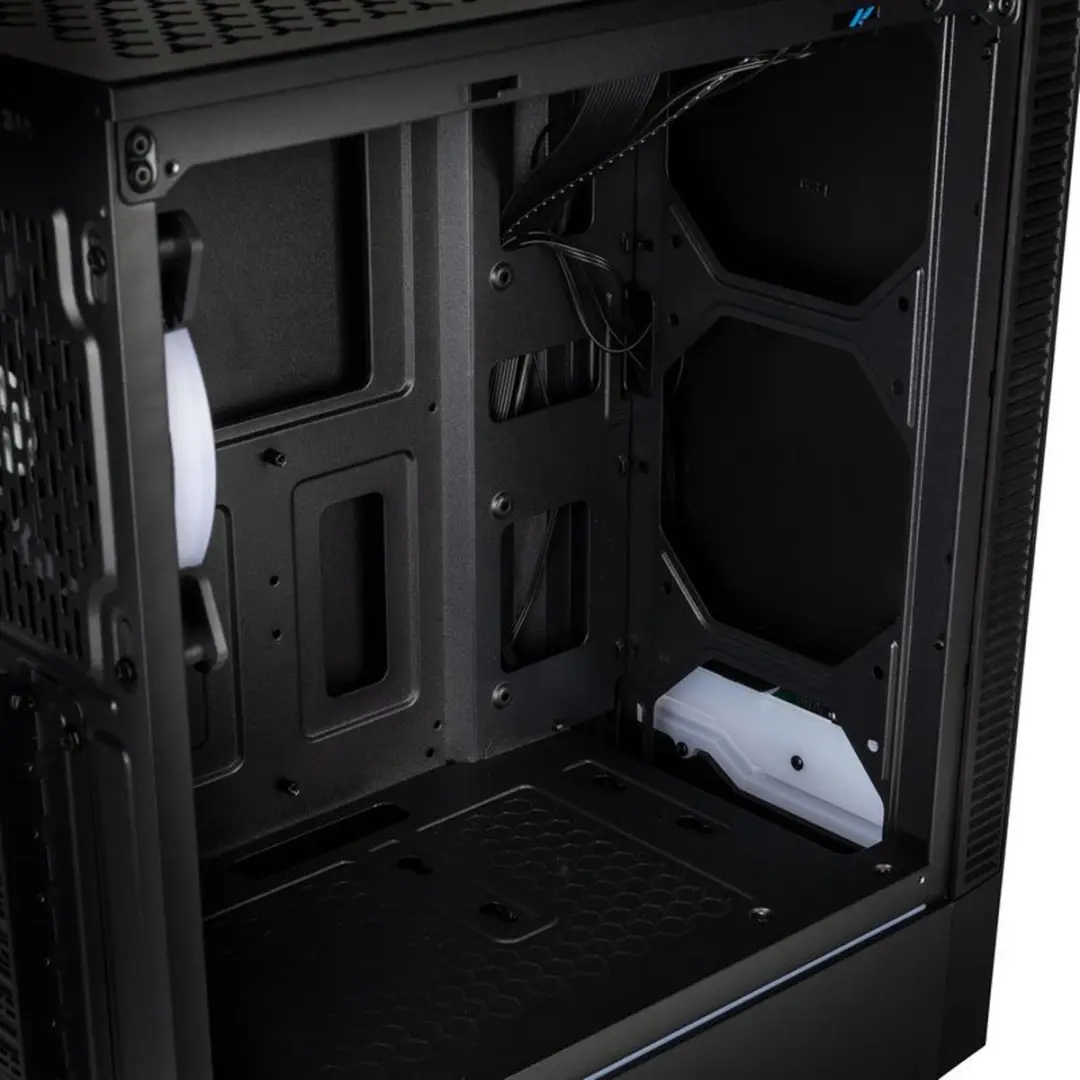 Kolink INSPIRE K9 Midi-tower Behuizing - Zwart - afbeelding 2 van 6