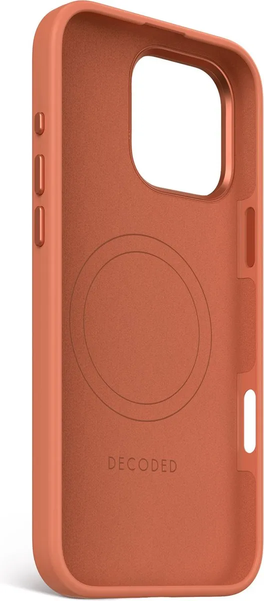 Decoded Siliconen Hoesje iPhone 16 Pro Max - Sand Stone Roze - Antibacterieel