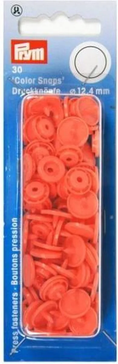 Prym ColorSnaps Rond 12.4mm - 1 Stuk - Zalm Roze