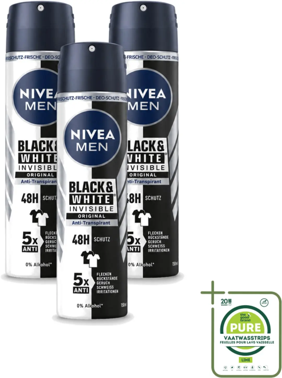 3 x Nivea