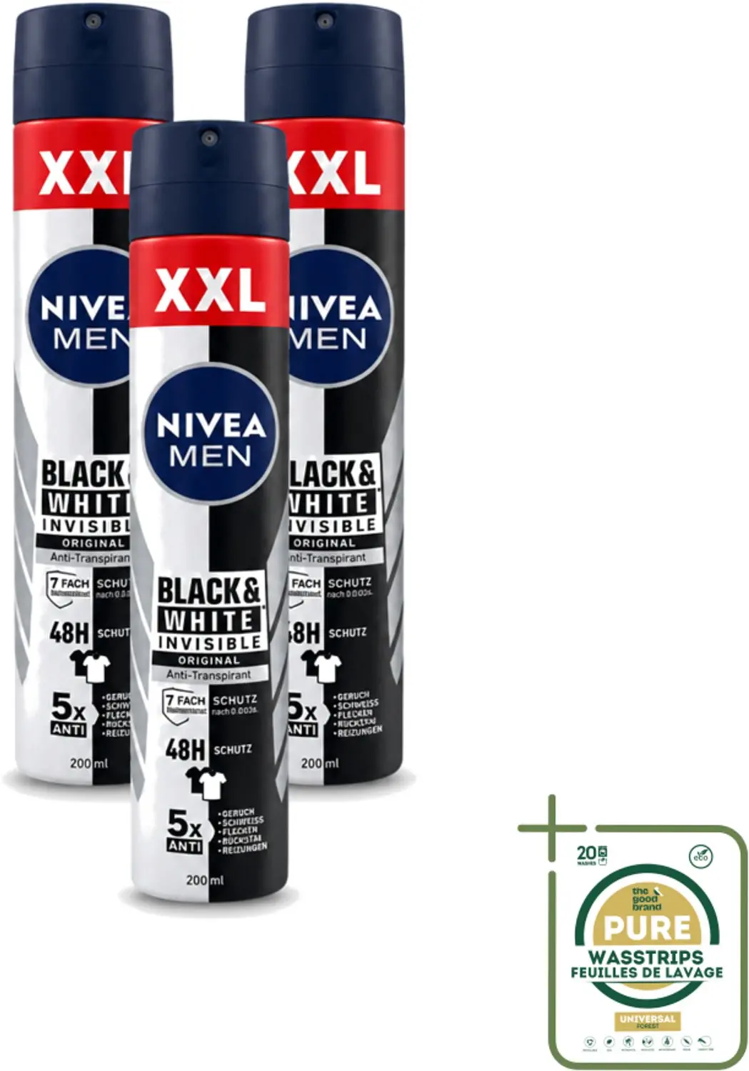 3 x Nivea