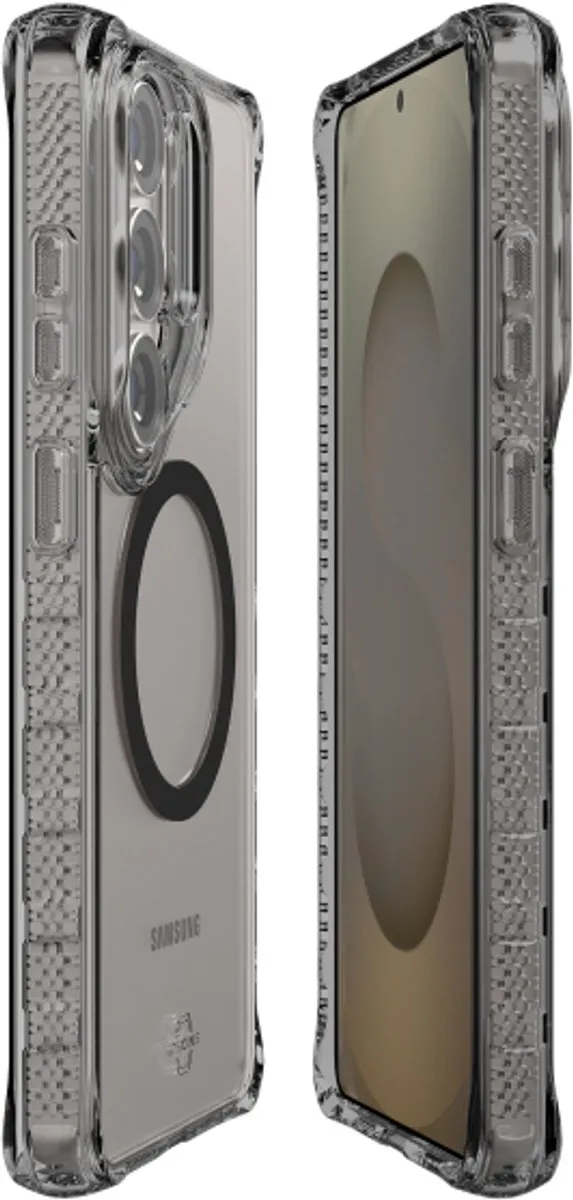 ITSKINS Hoesje Samsung Galaxy S26 Ultra MagSafe Level 2 HybridMagClear - Zwart