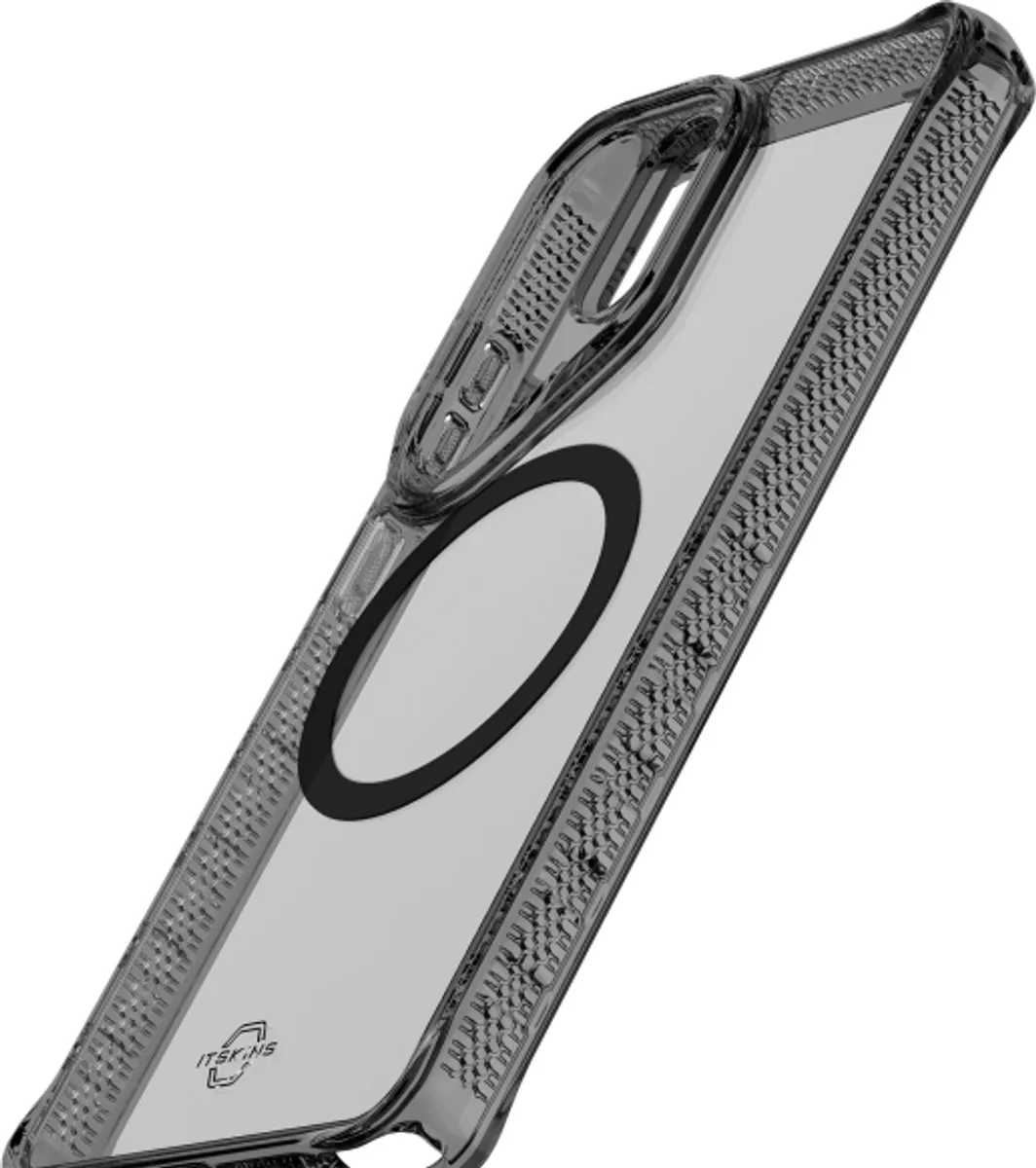 ITSKINS Hoesje Samsung Galaxy S26 Ultra MagSafe Level 2 HybridMagClear - Zwart