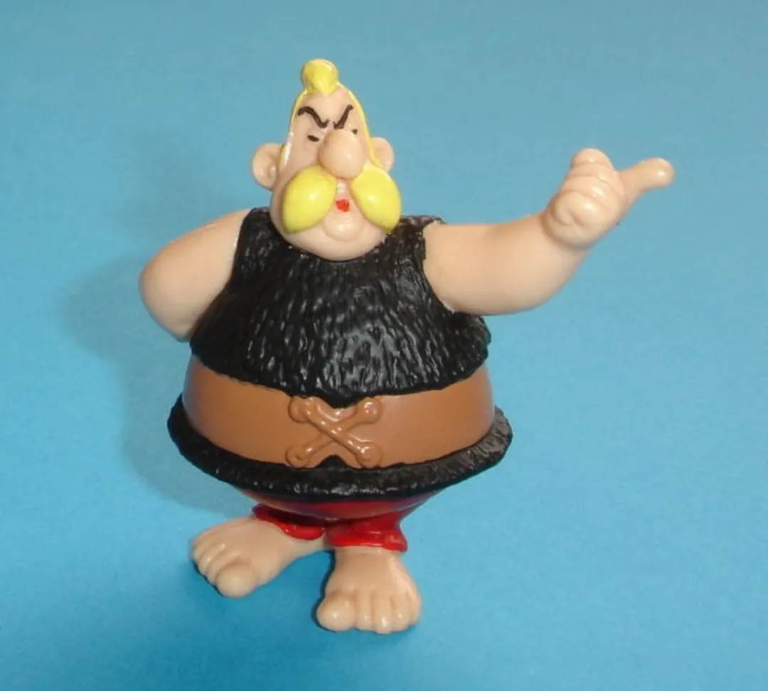 Plastoy Asterix Ordralfabétix/Kostunrix Visverkoper - PLT60510 - Multi - afbeelding 2 van 2
