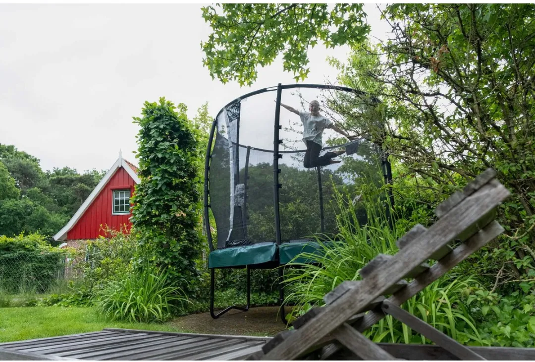 EXIT Allure Classic Trampoline Ø278cm - Groen